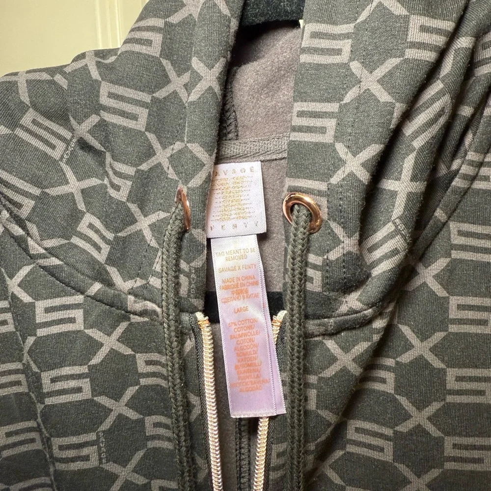 Savage X Fenty Onsie Full Body Pajama - Picture 4 of 6